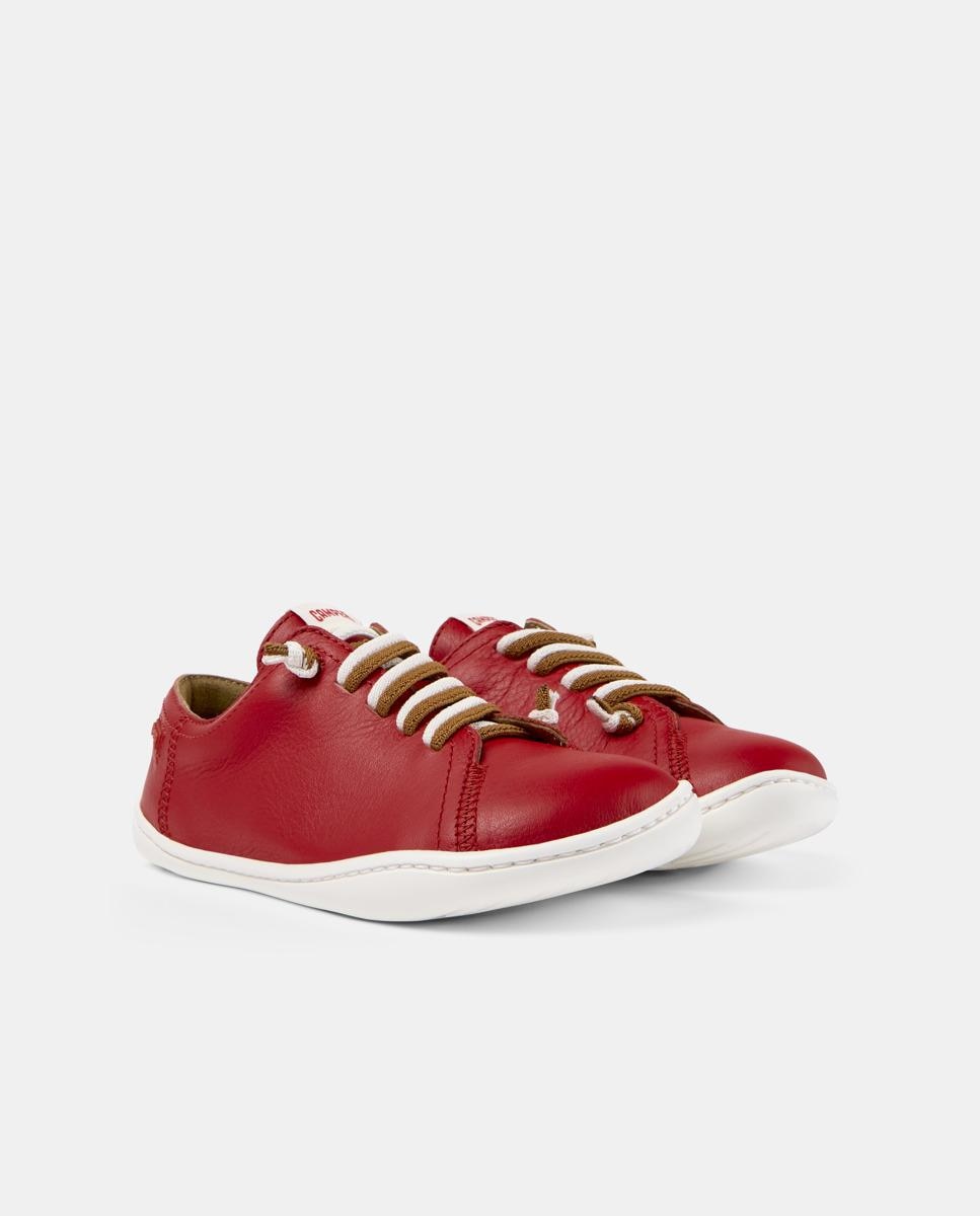 Sapatilhas Peu Cami com Atacadores Camper Vermelho-2