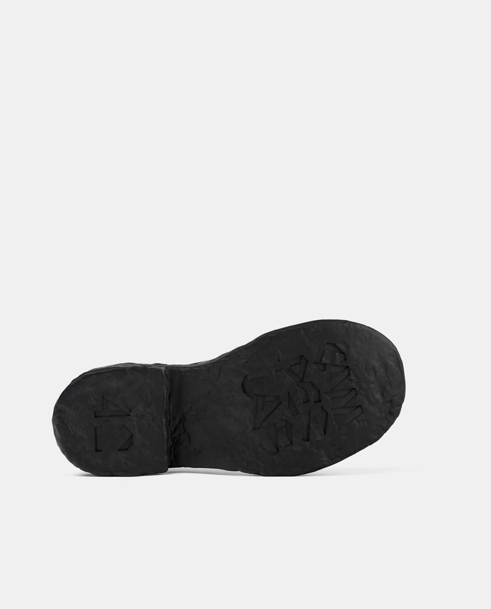 Bluchers Unissexo de Pele Vamonos Preto-5