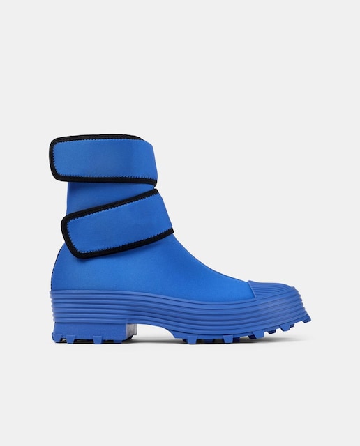 Imagem 0 de Botas Unissexo com Fecho de Velcro - Azul