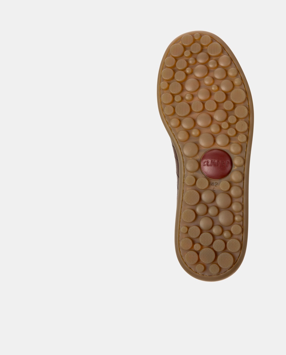Sapatilhas Desportivas Pelotas Ariel com Atacadores Castanho-5