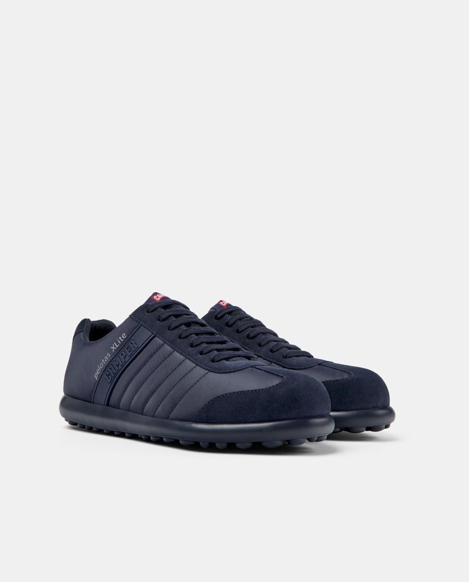 Sapatilhas Desportivas Pelotas Xl Lisas com Atacadores Azul-2