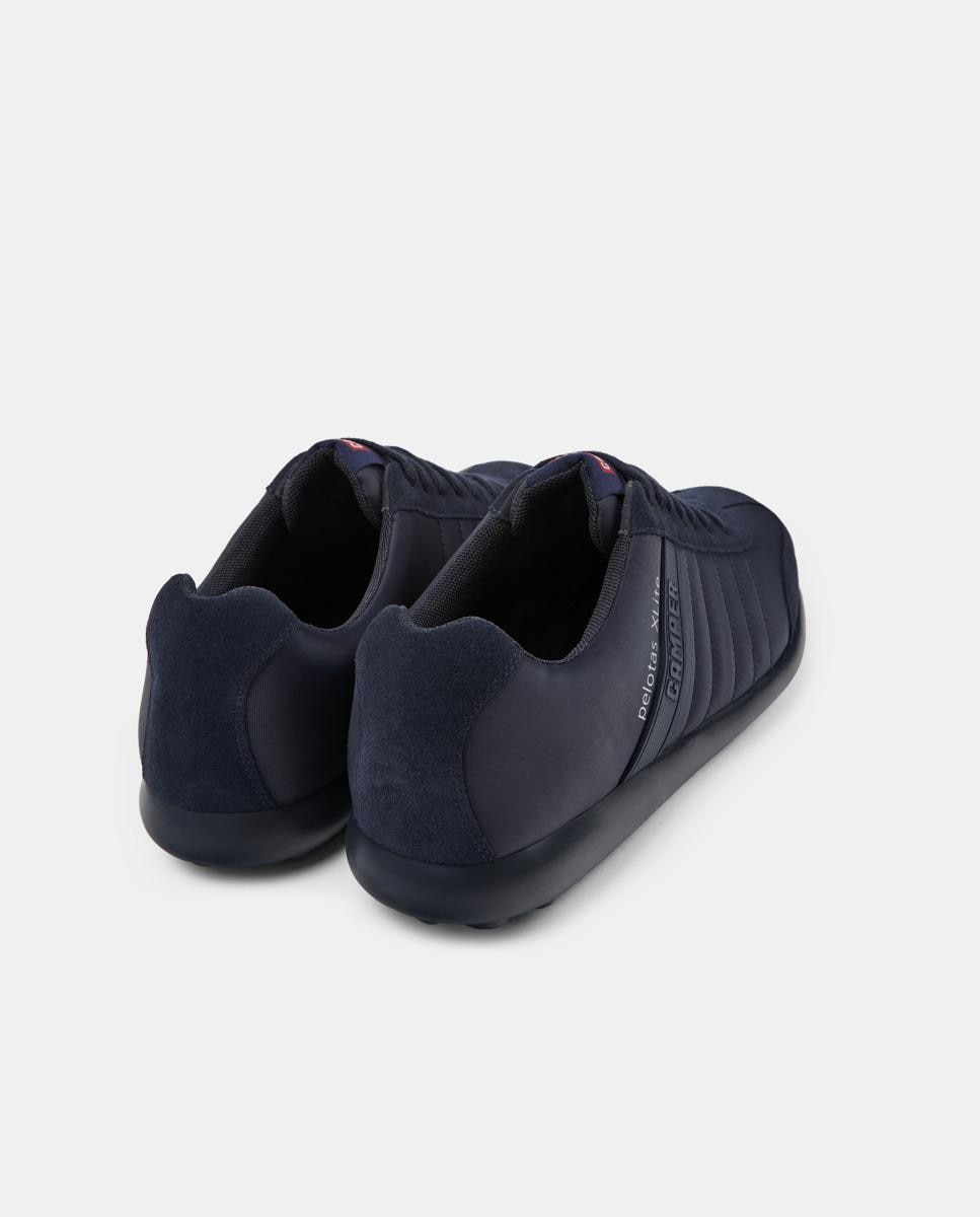 Sapatilhas Desportivas Pelotas Xl Lisas com Atacadores Azul-4