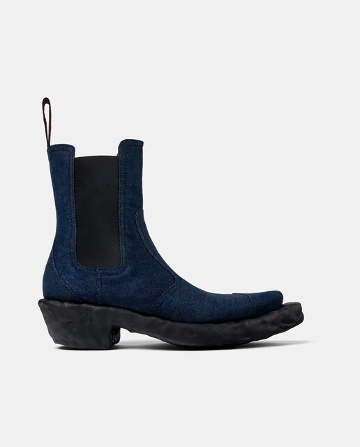 Imagem 0 de Botas Unissexo de Cano Médio Estilo Cowboy