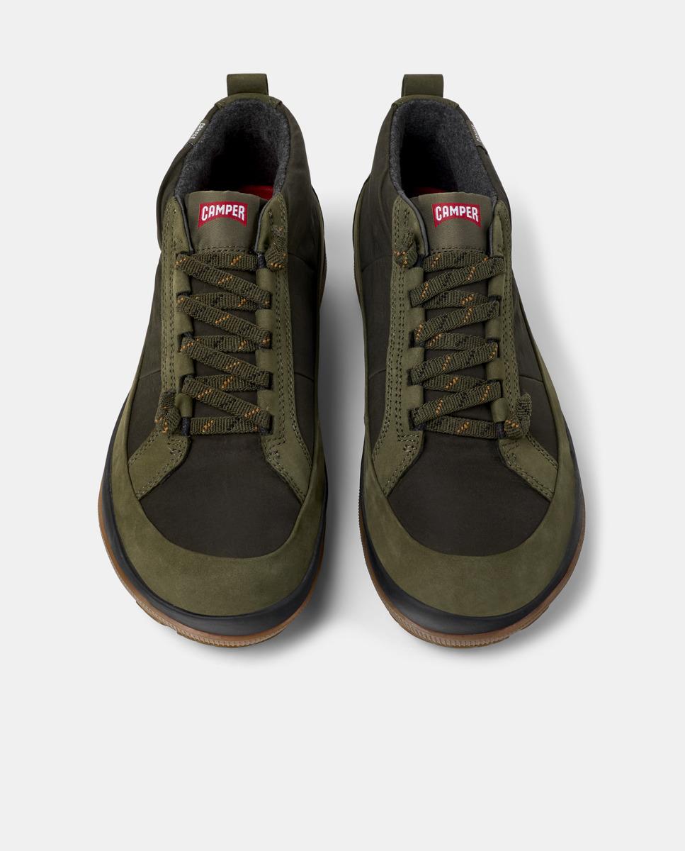 Botins Peu Pista Gm com Sola Michelin Verde-escuro-2
