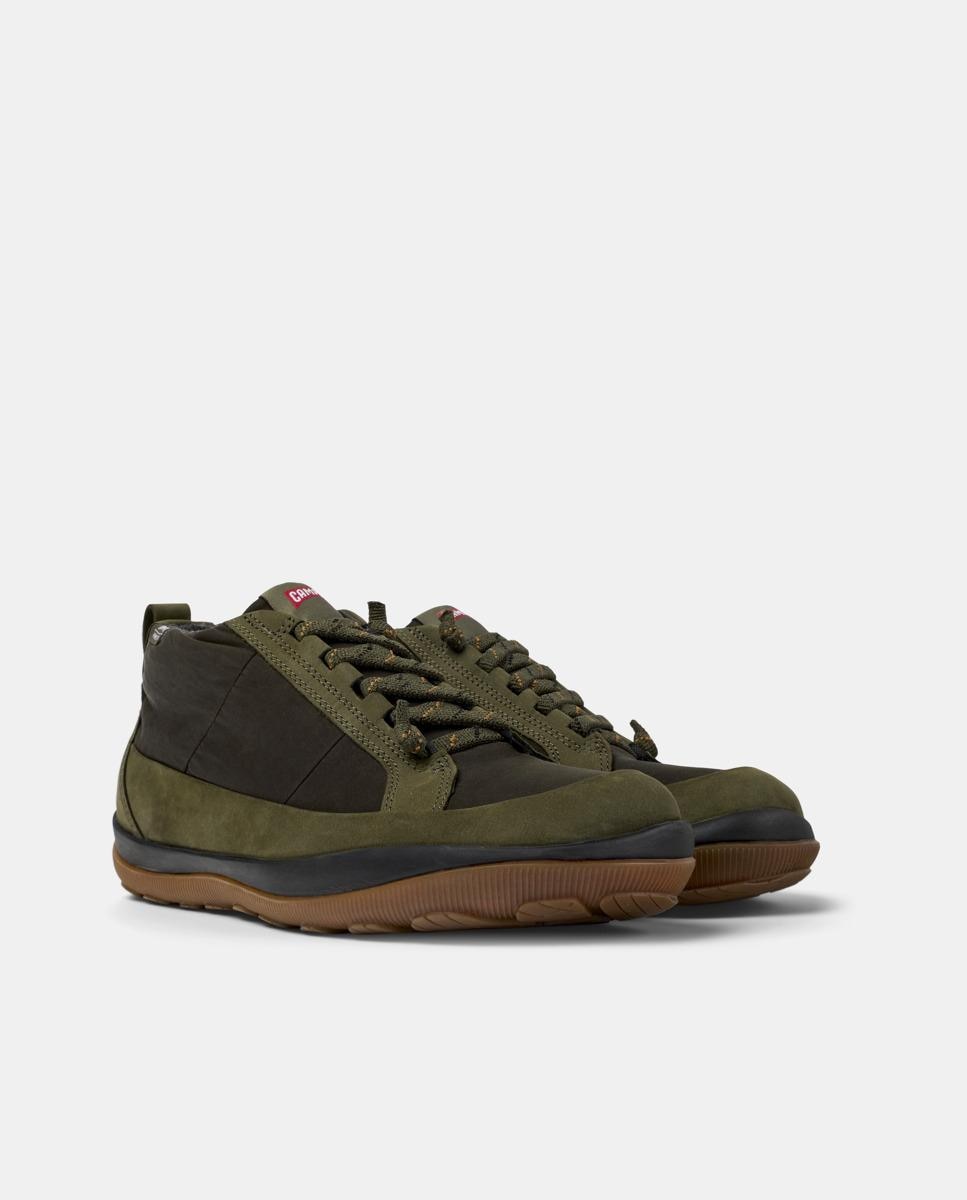 Botins Peu Pista Gm com Sola Michelin Verde-escuro-5