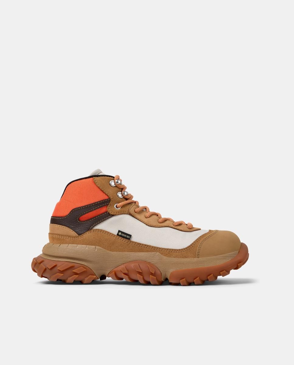 Botins Karst Trek com Membrana Gore-tex e Sola Vibram Castanho-claro-1