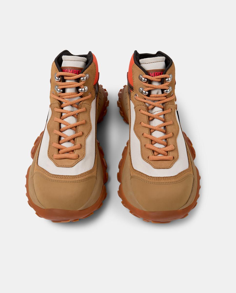 Botins Karst Trek com Membrana Gore-tex e Sola Vibram Castanho-claro-2