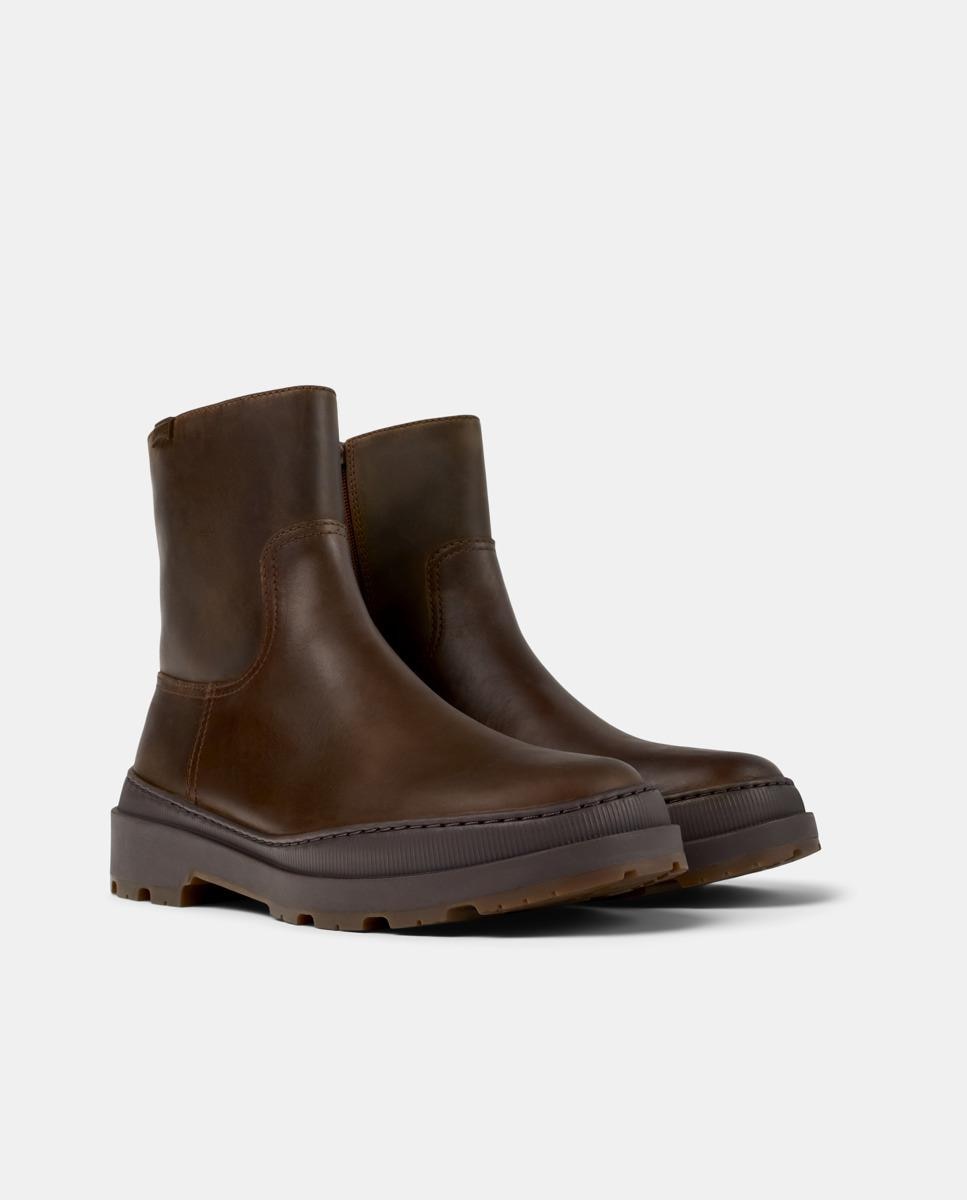 Botas Brutus Trek com Sola Michelin Castanho-5