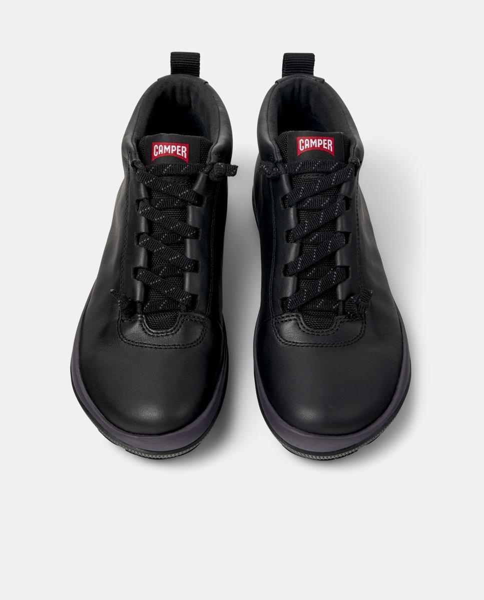 Botins Peu Pista Gm com Atacadores Preto-2