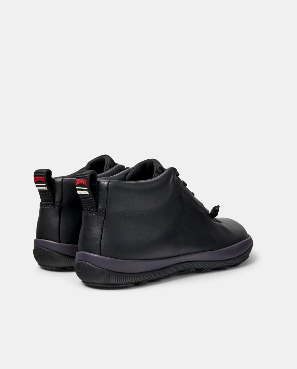 Botins Peu Pista Gm com Atacadores Preto-3