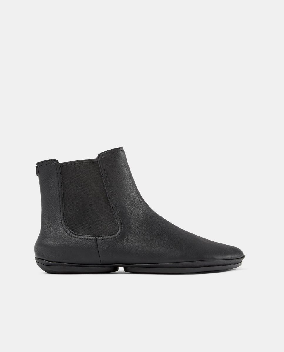 Botins Right Nina de Pele Preto-1