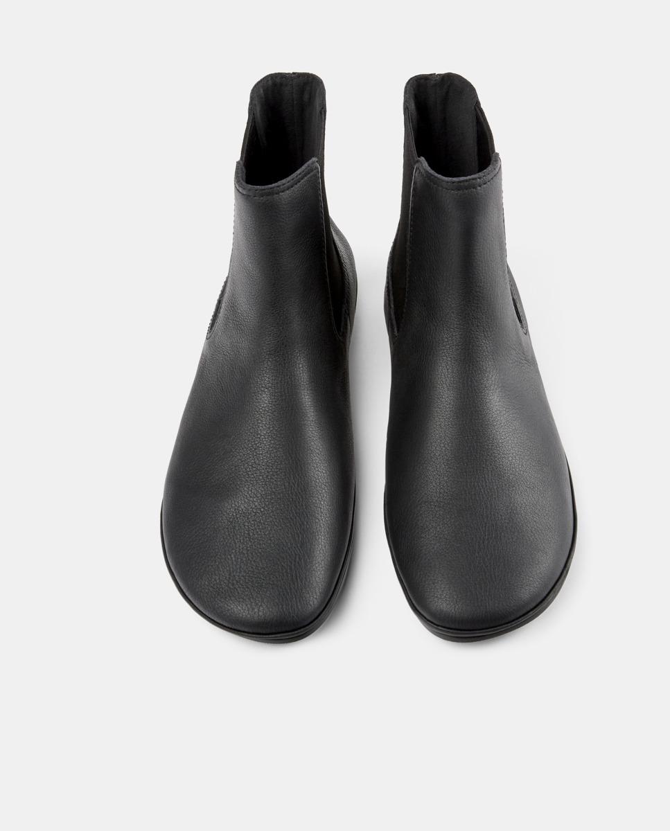 Botins Right Nina de Pele Preto-3