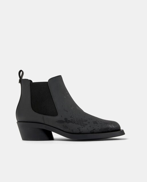 Imagem 0 de Botins Bonnie de Pele