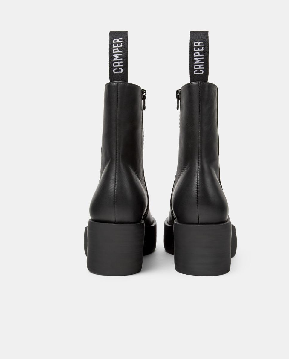Botins Billie com Salto Preto-4