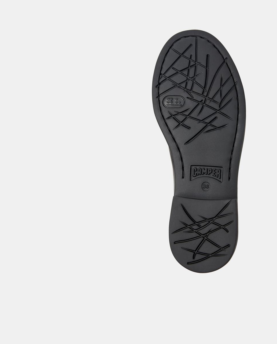 Botins Dean de Pele Preto-5