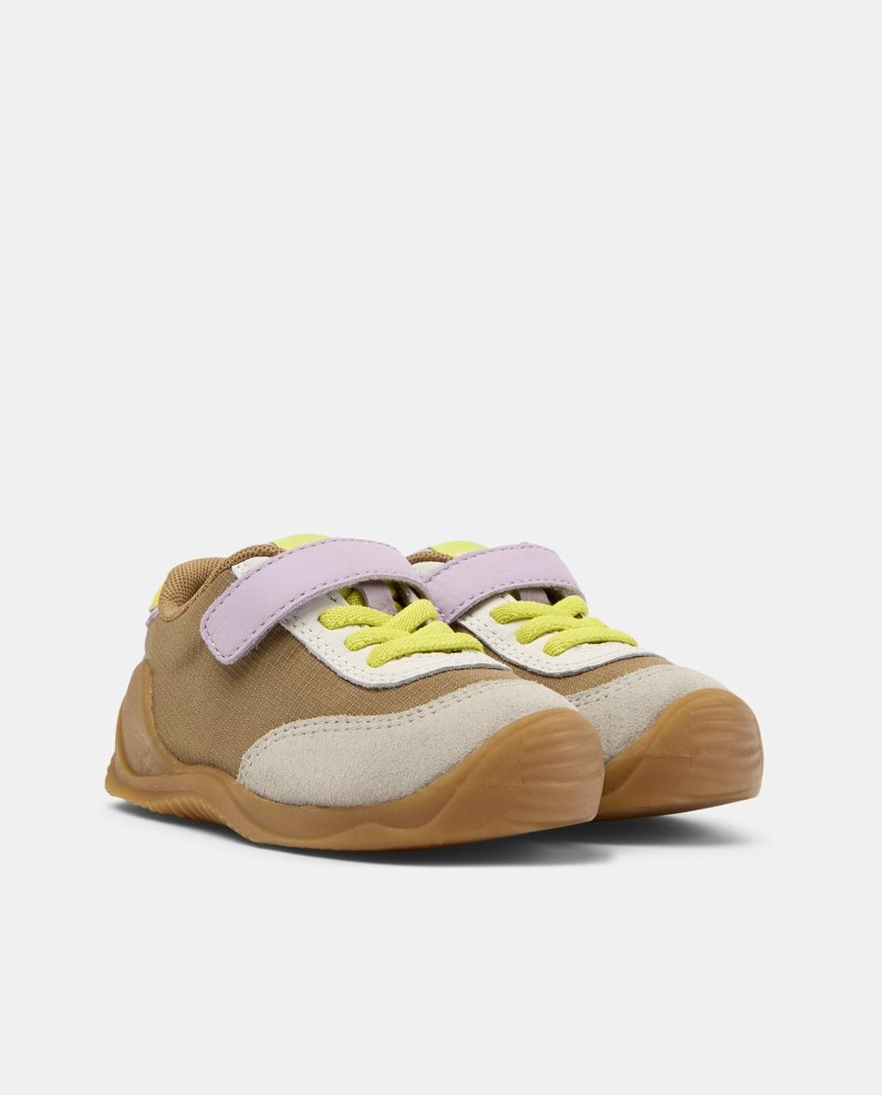 Sapatilhas Desportivas Dadda com Velcro Castanho-2