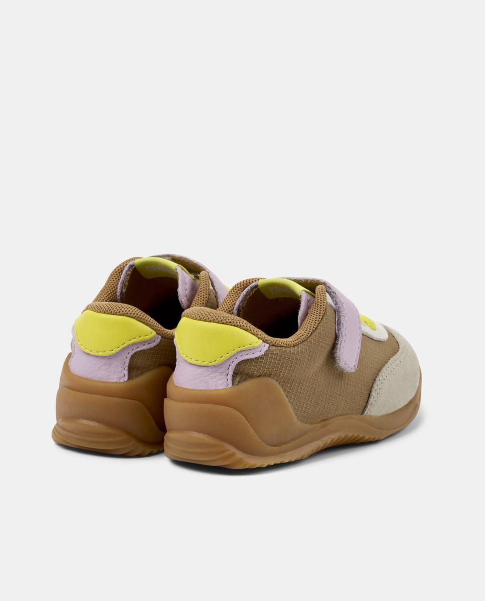Sapatilhas Desportivas Dadda com Velcro Castanho-4
