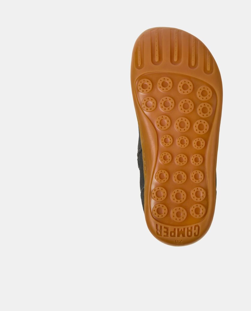 Botas Peu Cami de Pele Cinzento-escuro-4