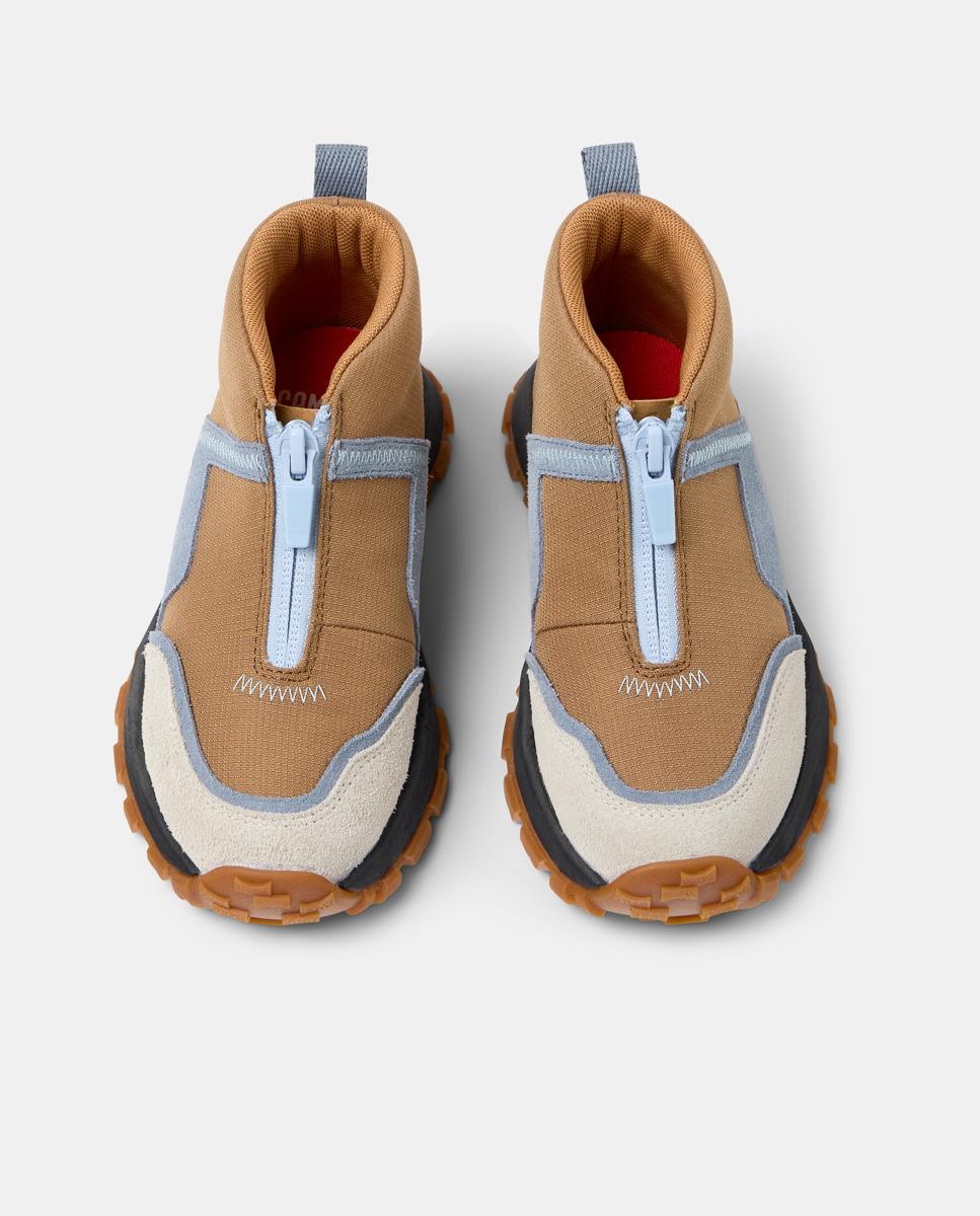 Sapatilhas Desportivas Drift Infantil Trail com Sola Vibram Castanho-claro-2