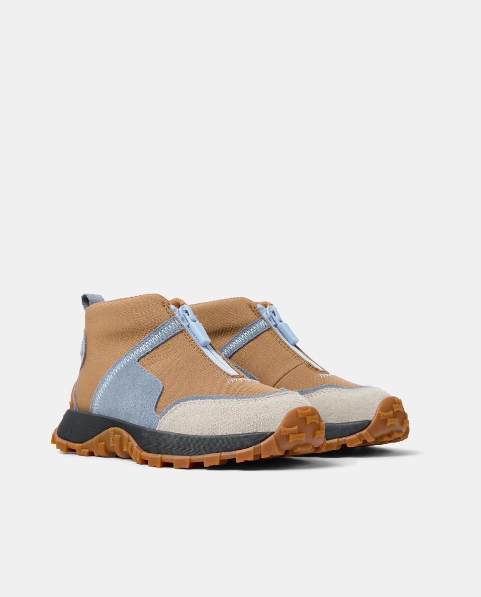 Sapatilhas Desportivas Drift Infantil Trail com Sola Vibram Castanho-claro-5