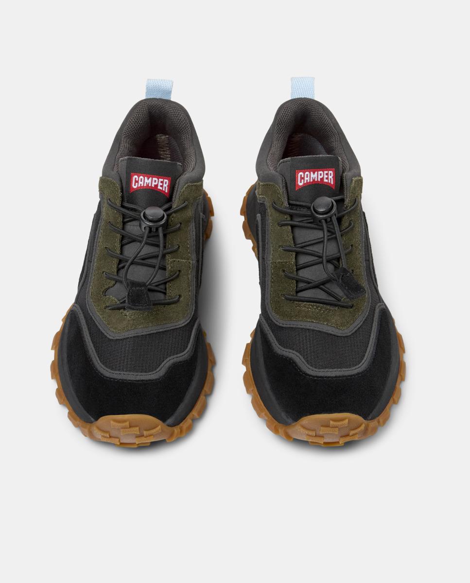 Sapatilhas Desportivas Drift Trail Tipo Bota Camper Preto-3