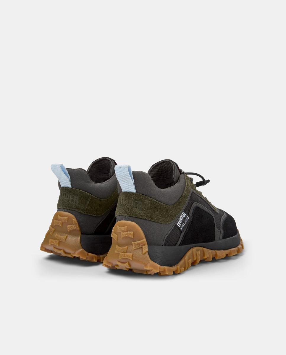 Sapatilhas Desportivas Drift Trail Tipo Bota Camper Preto-4