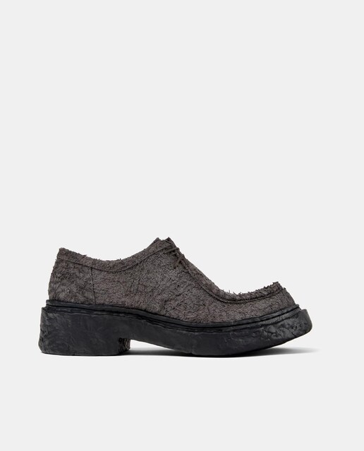 Imagem 0 de Sapatos de Cordões Unissexo Vamonos Lisos de Biqueira Redonda