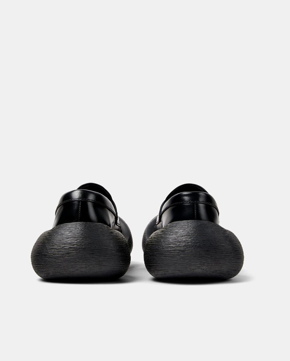 Mocassins Caramba com Sola Ultraligeira e Biqueira Redonda Preto-4