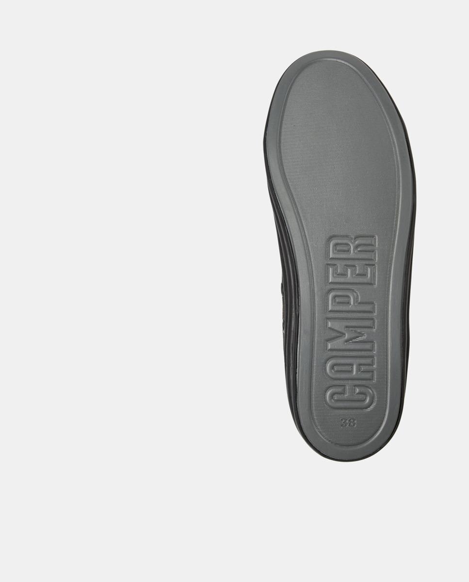 Botins Hoops de Pele Preto-5