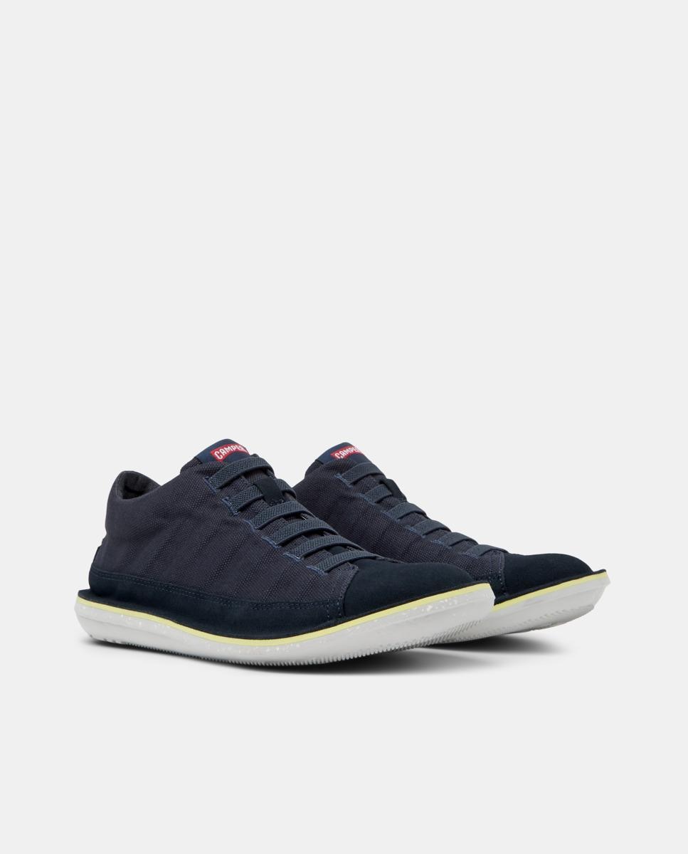 Sapatilhas Desportivas Beetle com Atacadores Azul-marinho-5