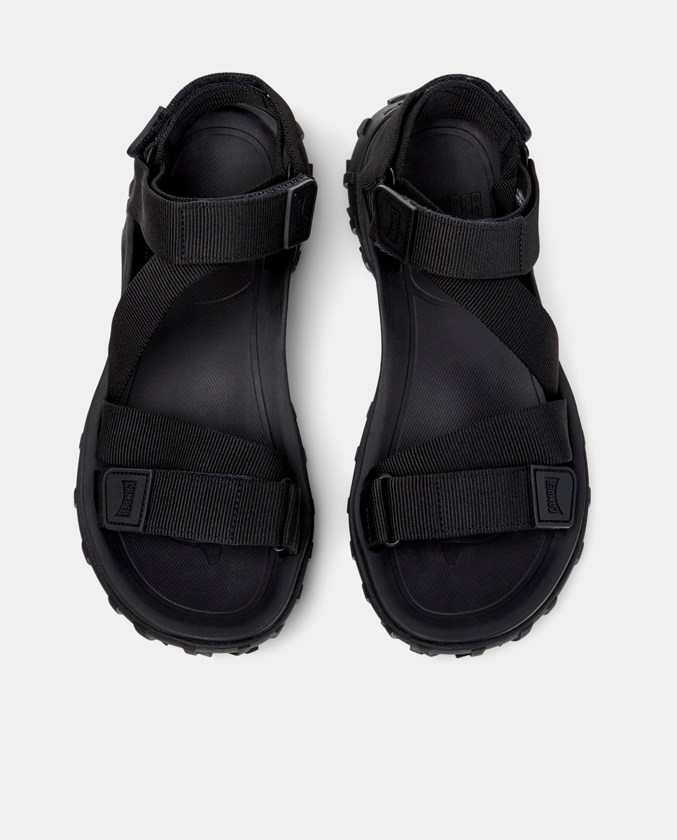 Sandálias Drift Trail com Velcro Preto-3