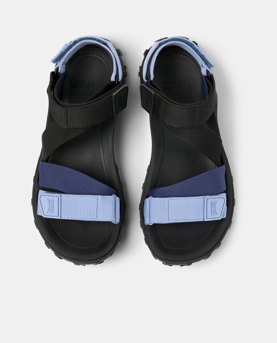 Sandálias Drift Trail com Velcro Azul-3