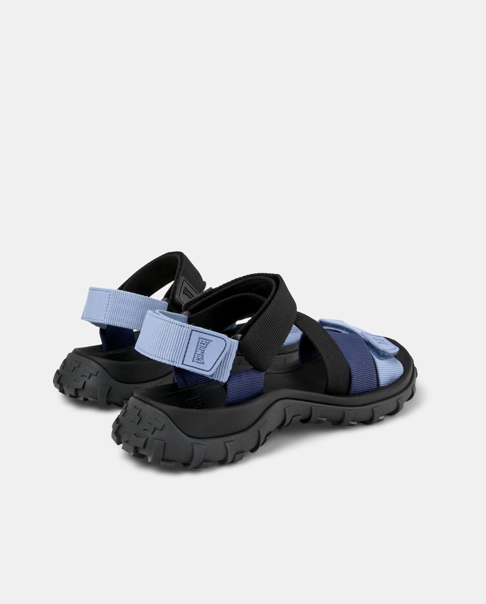 Sandálias Drift Trail com Velcro Azul-4