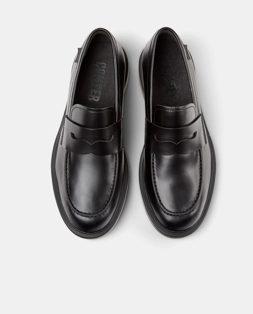 Mocassins Dean com Biqueira Redonda Preto-2