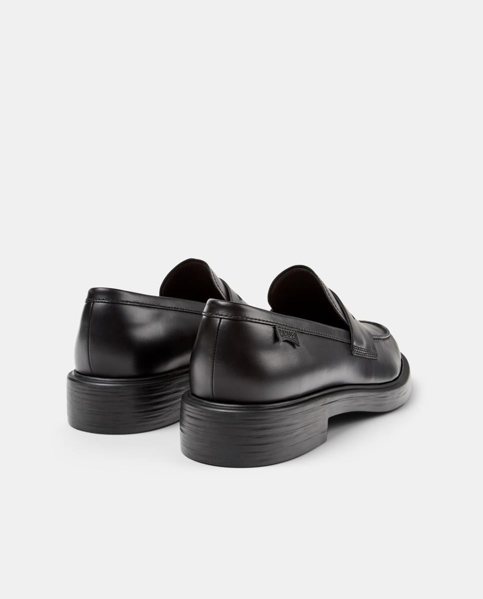 Mocassins Dean com Biqueira Redonda Preto-3