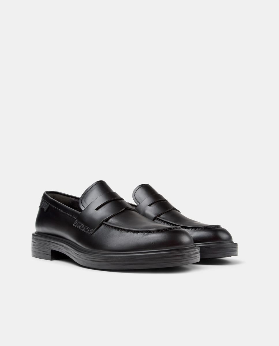 Mocassins Dean com Biqueira Redonda Preto-5