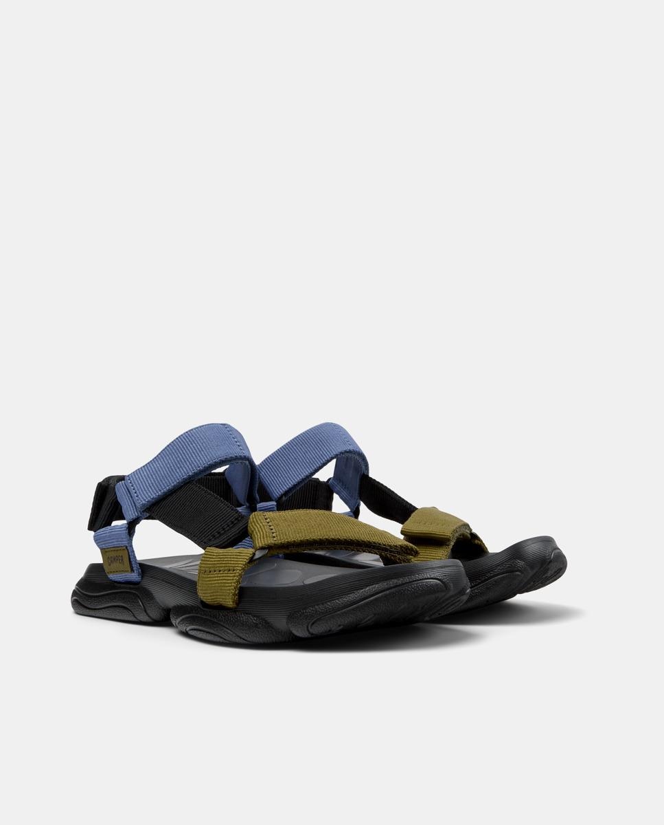 Sandálias Karst com Velcro Preto-5