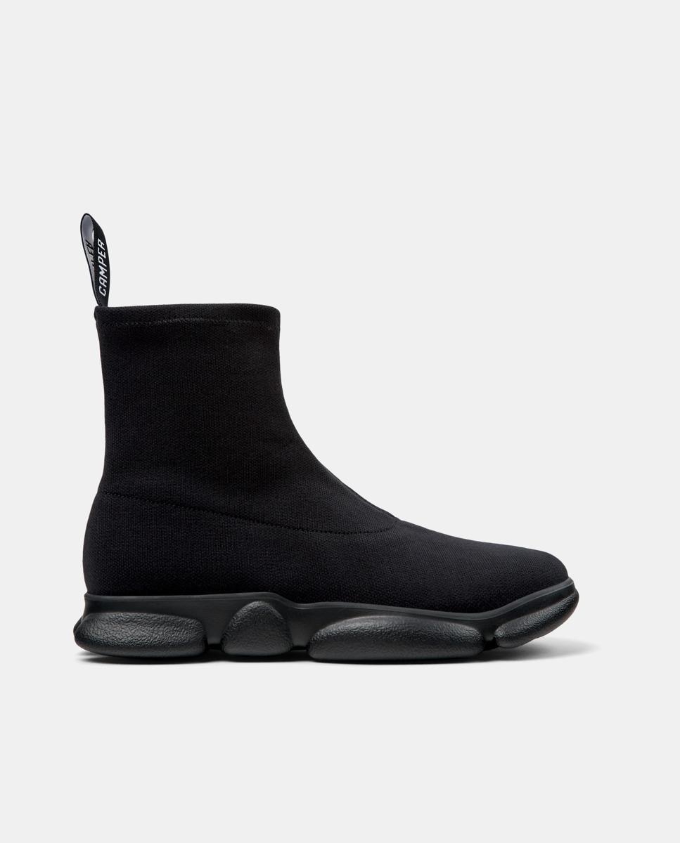 Botas Karst com Plataforma Preto-1
