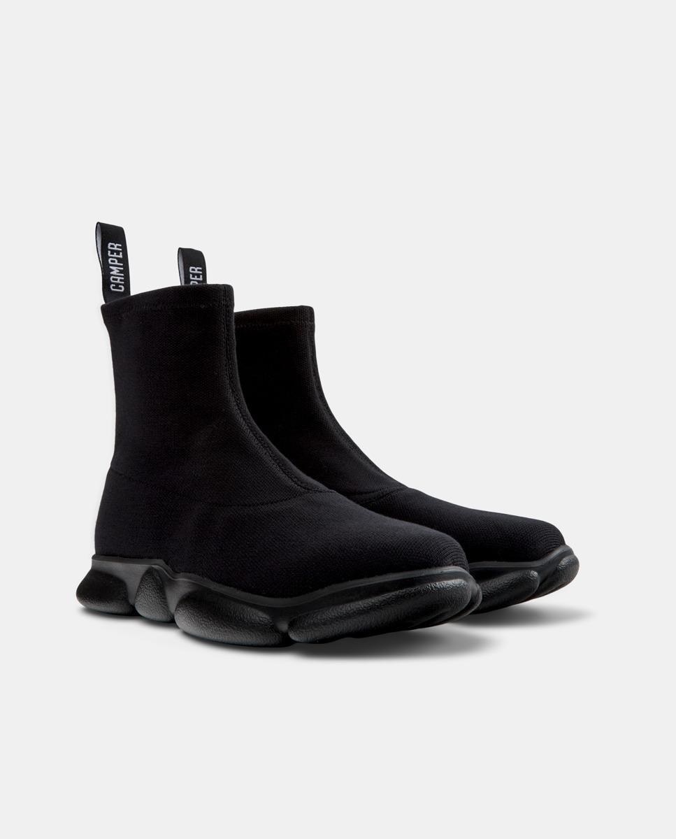 Botas Karst com Plataforma Preto-5