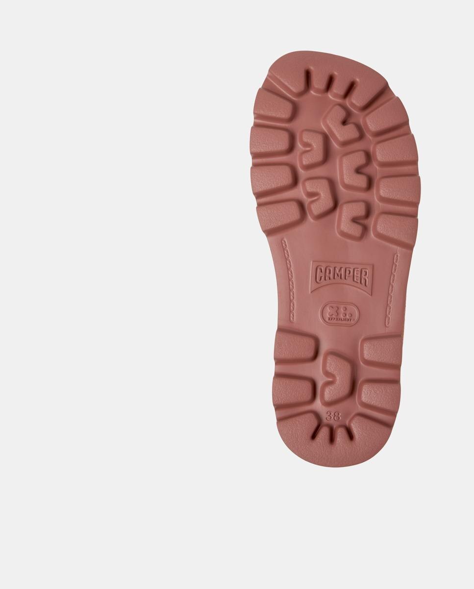 Mules Brutus de Pele Vermelho-telha-4