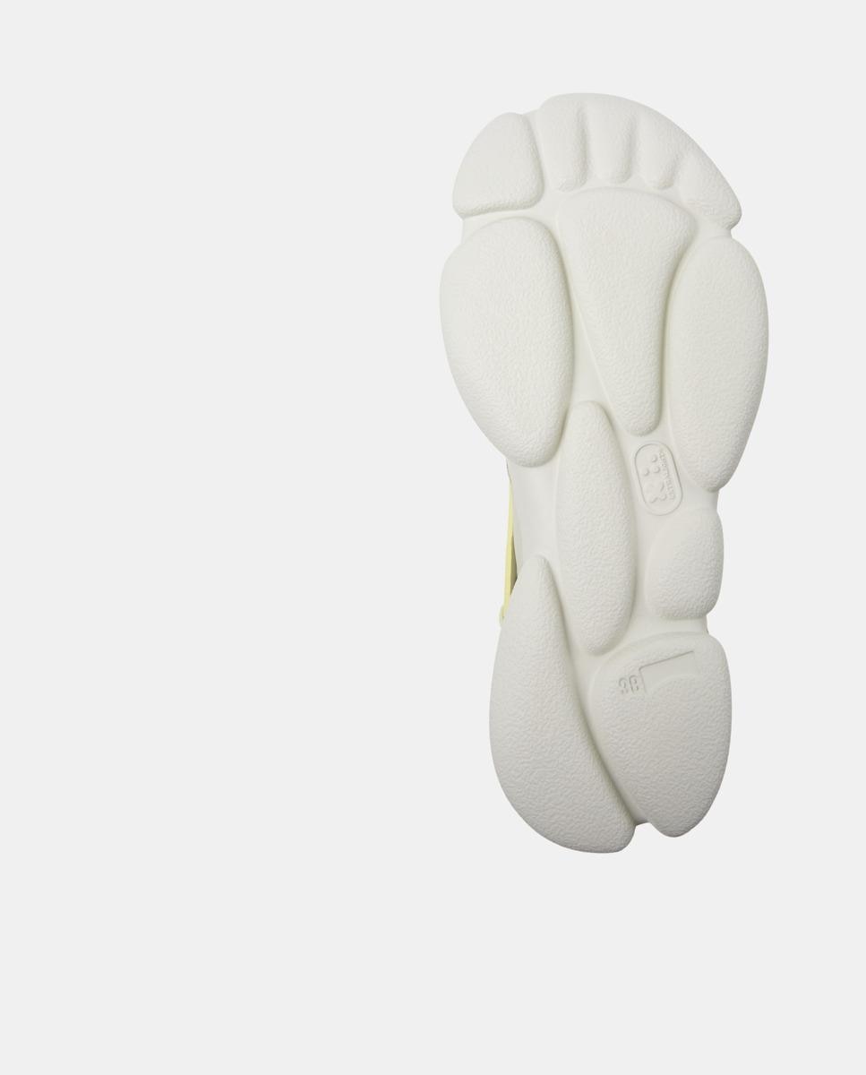 Sapatilhas de Pele Karst Twins com Atacadores Branco-4