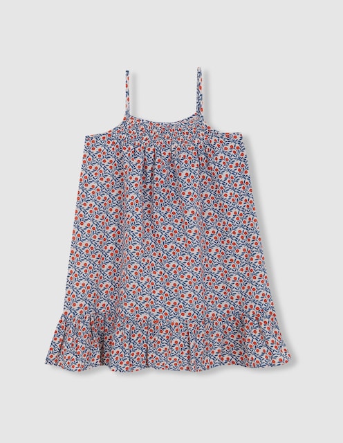 Imagem 0 de Vestido Infantil de Alças Estampado