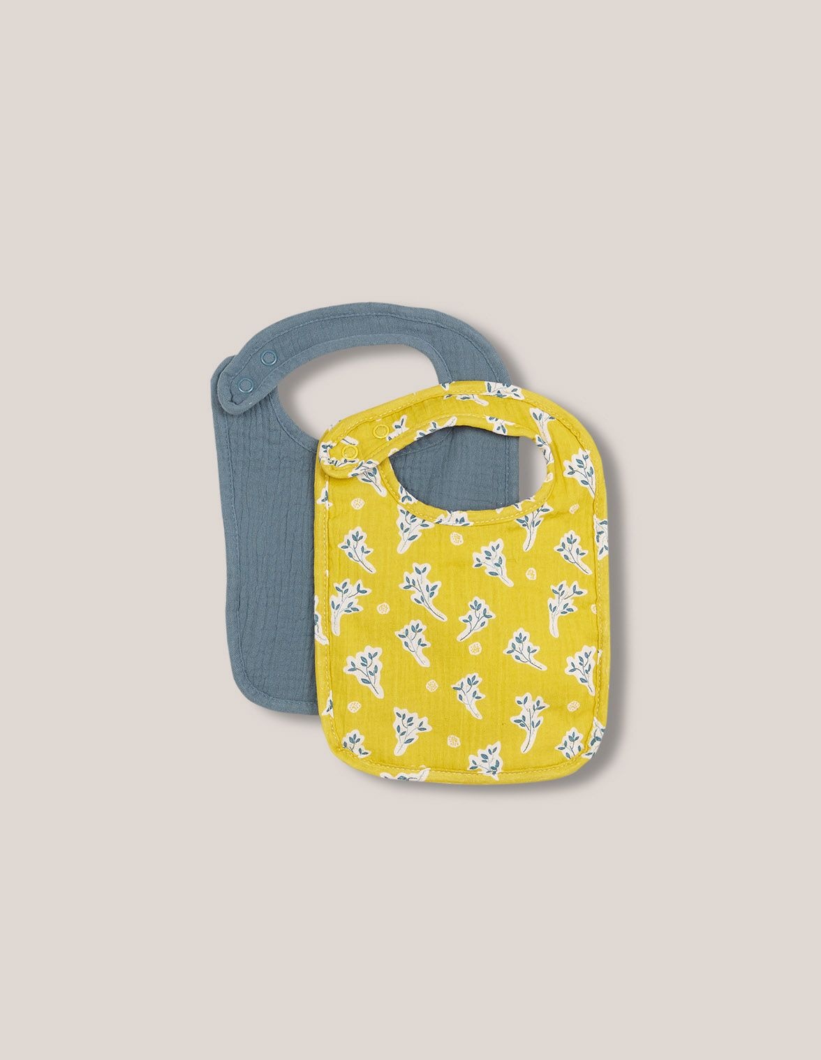 Imagem 0 de Pack de Babetes para Bebé Combinados em Amarelo