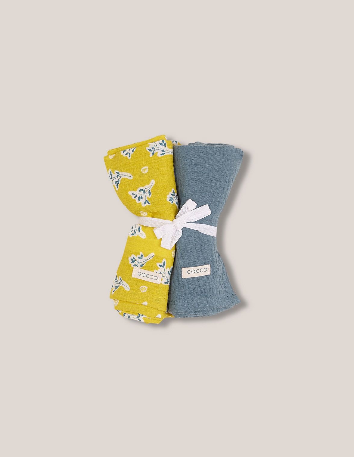 Imagem 0 de Pack de Muselinas para Bebé Combinadas em Amarelo