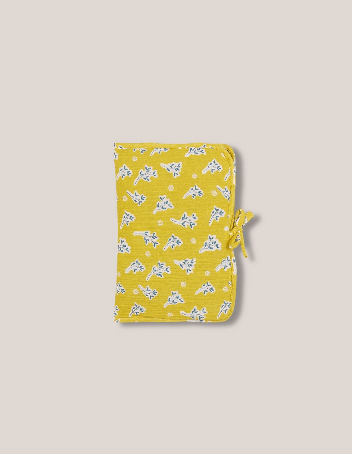 Imagem 0 de Bolsa de Bebé Porta Toalhitas Estampada em Amarelo