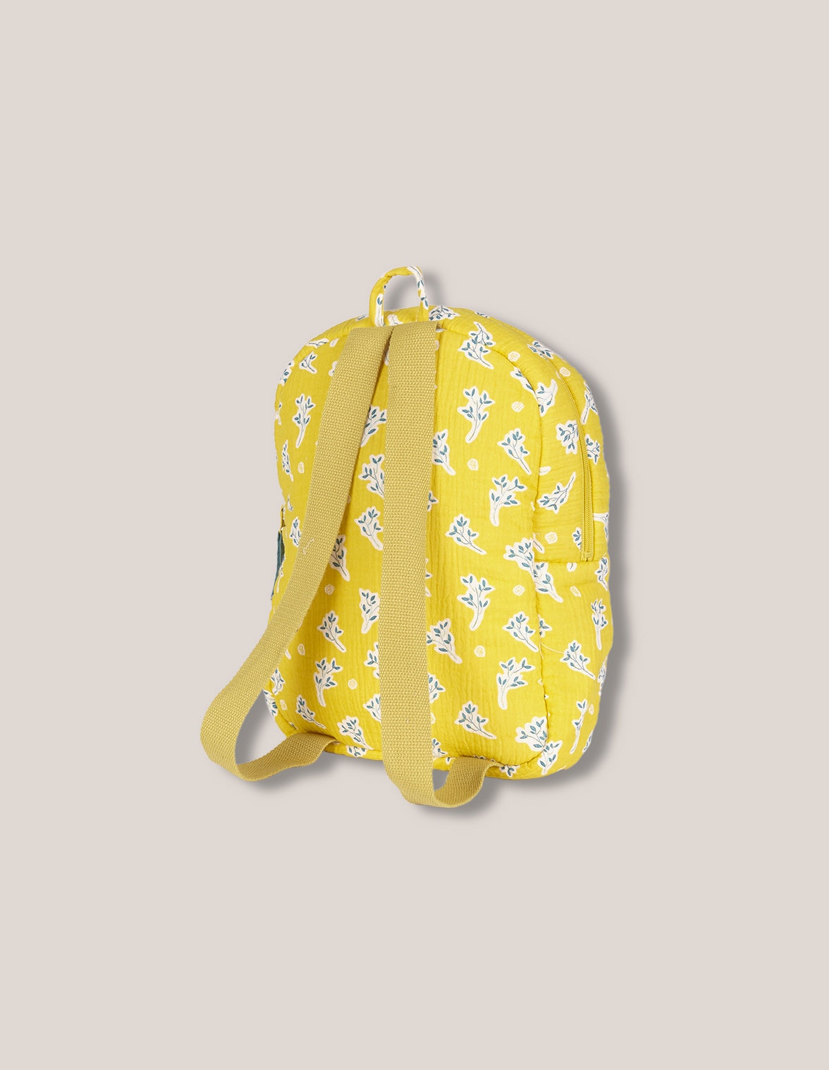 Mochila de Bebé Estampada em Amarelo Gocco Amarelo-2