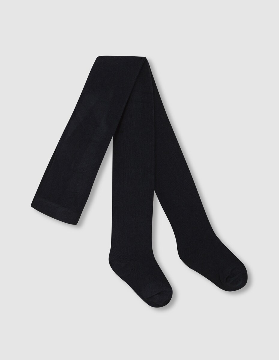 Collants Básicos Lisos Verde-escuro-1