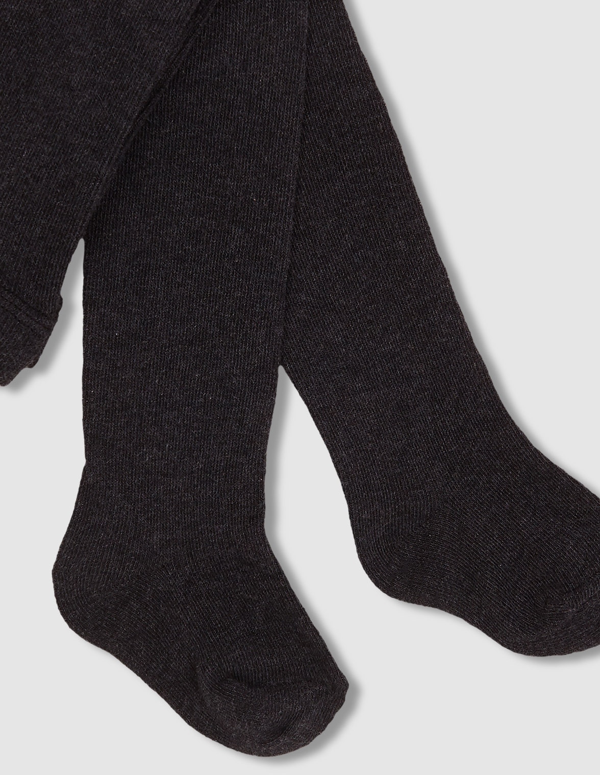 Collants para Bebé Básicos Cinzento-escuro-2