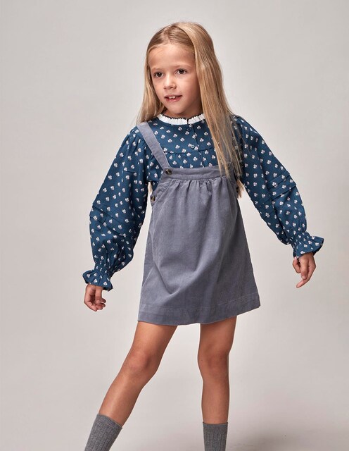 Imagem 0 de Blusa de Manga Comprida com Estampado de Flores