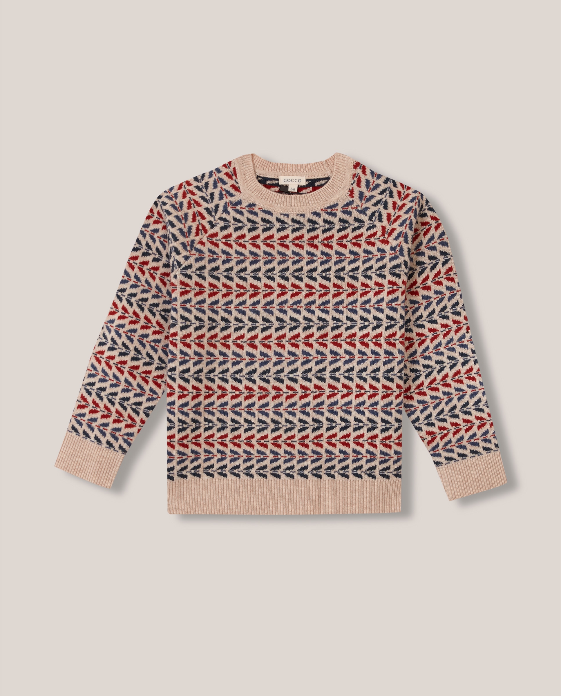 Imagem 0 de Camisola Infantil Larga com Design Jacquard